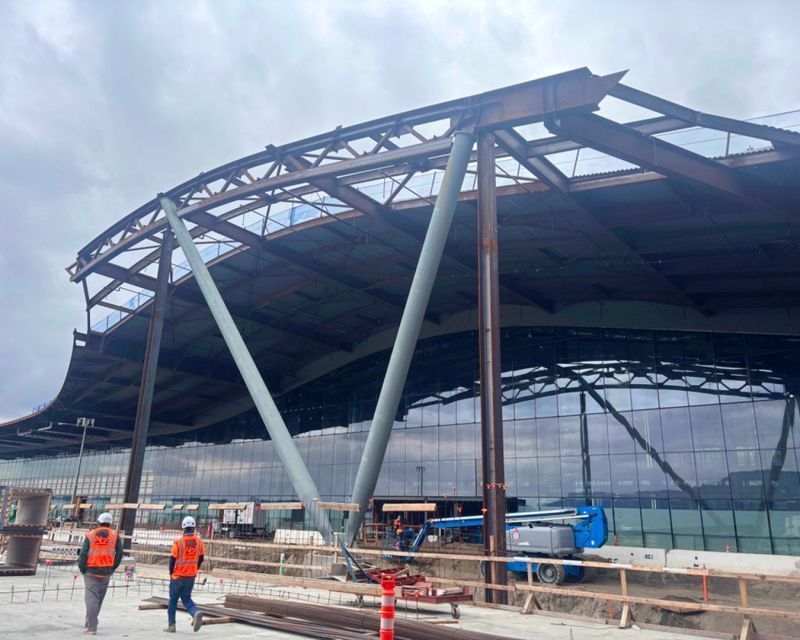 Hollywood Burbank Airport Replacement Terminal Project Reaches 2 Million Worker Hours